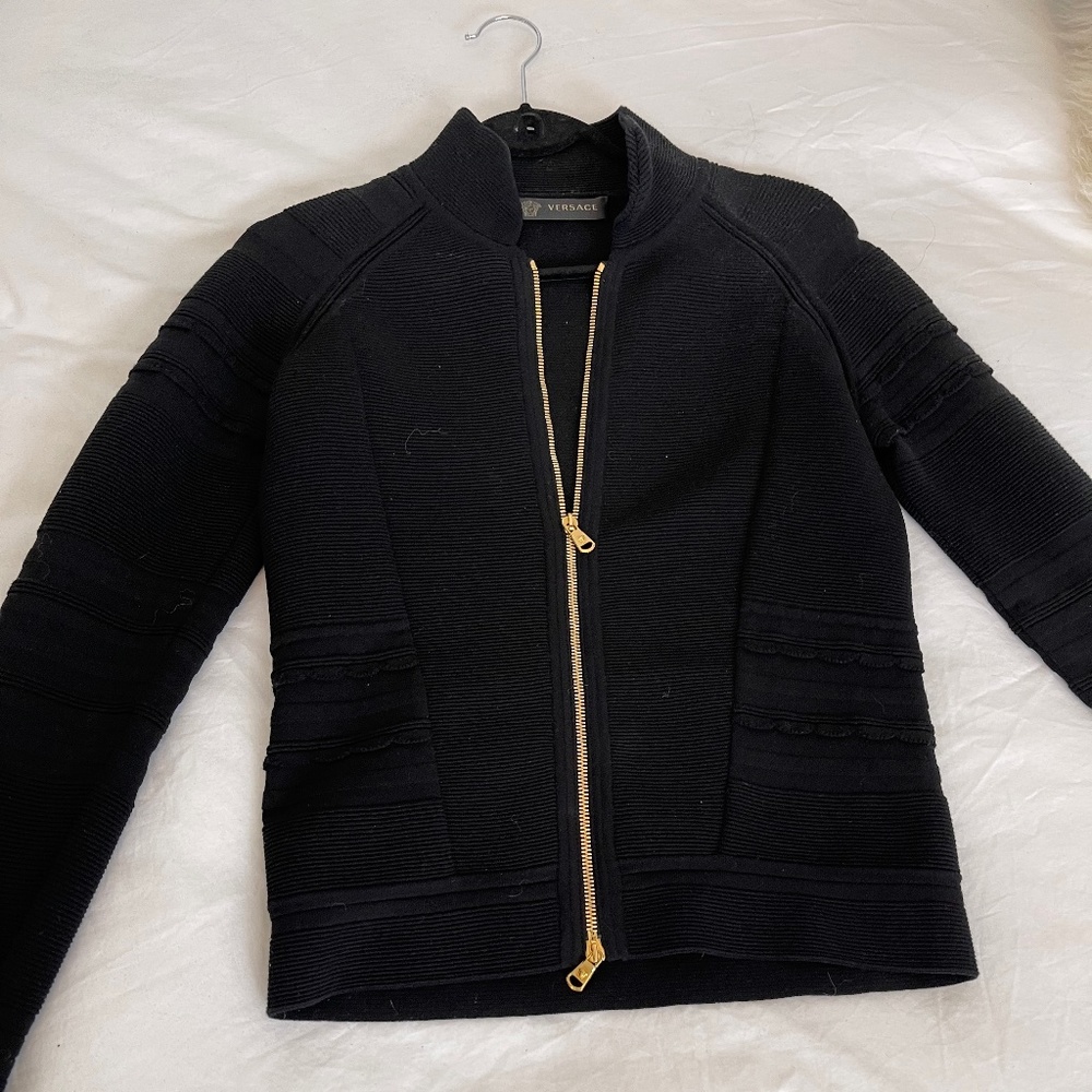 Versace stretch cardigan